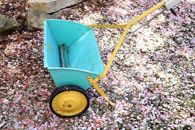 Vintage Cross Country Seed And Fertilizer Spreader from Sears Roebuck