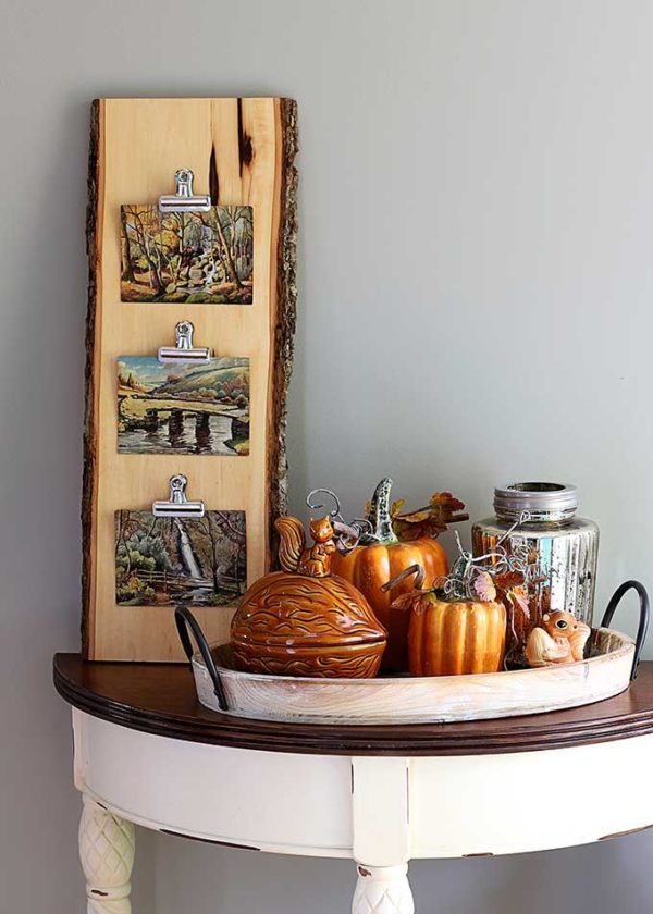 DIY Postcard Display Idea House of Hawthornes