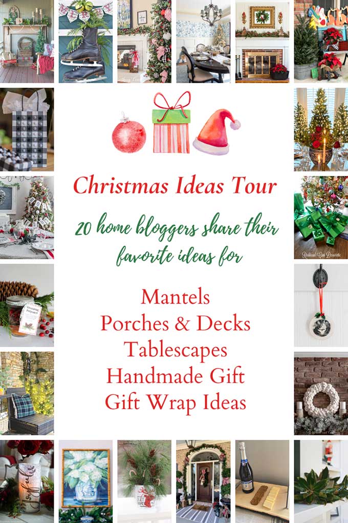 DIY Christmas Wrapping Paper & Christmas Gift Tags - Petticoat Junktion