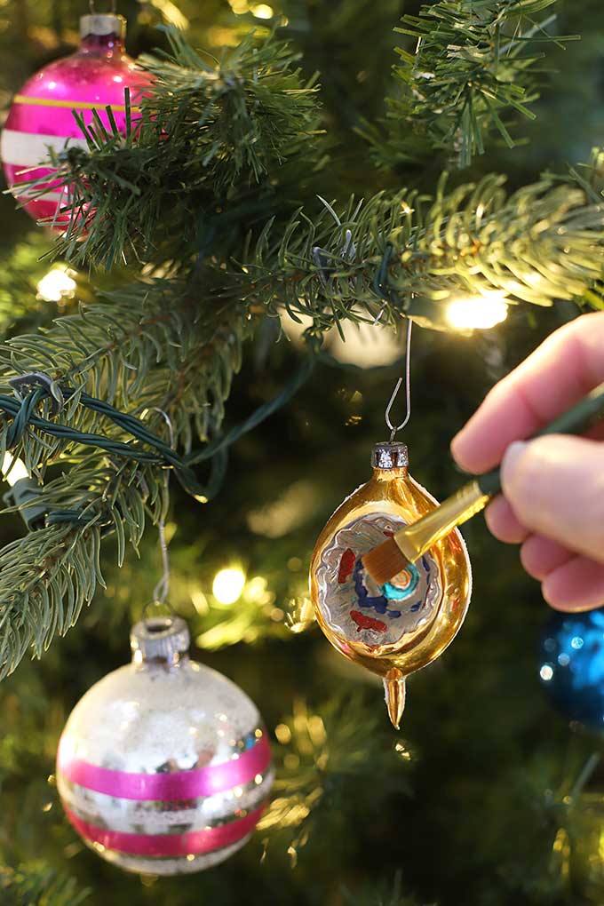 How to clean and store your vintage Christmas tree ornaments