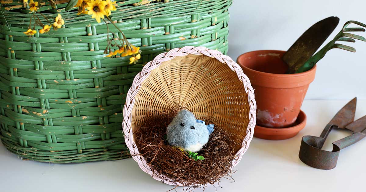 How To Make Bird Nest At Home