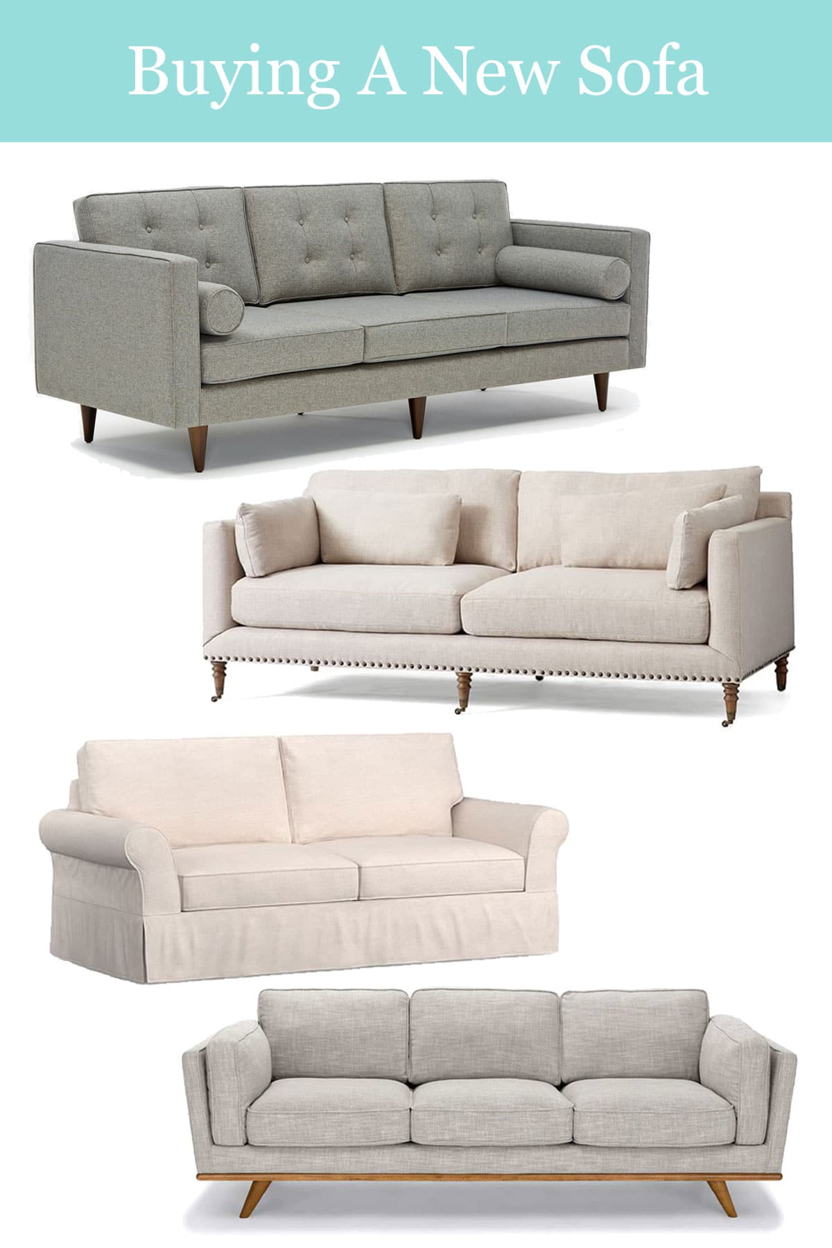 How to buy a sofa both in person and online.