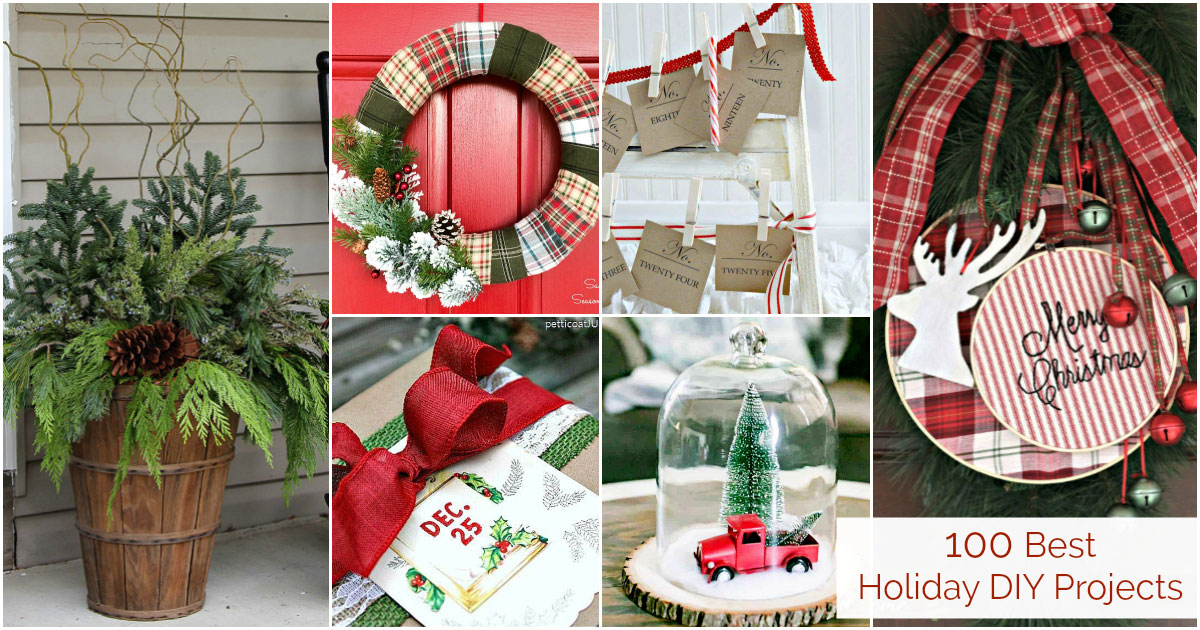 INough Christmas Buffalo Plaid Storage Basket Farmhouse Christmas