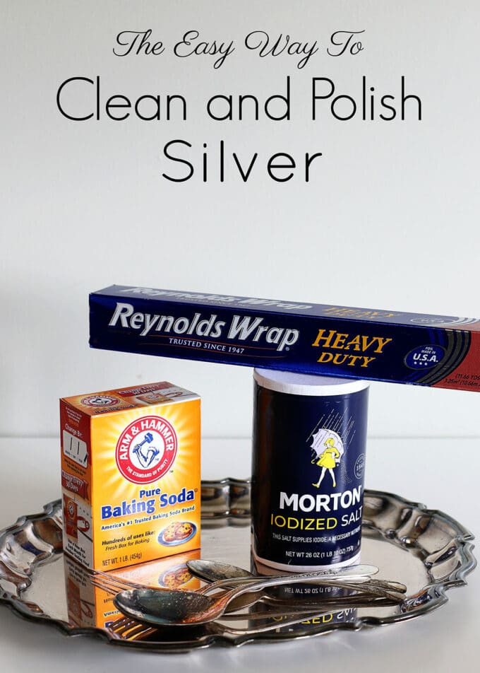 Clean Silver With Baking Soda And Aluminum Foil House of Hawthornes