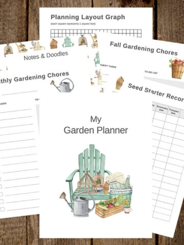 printable garden planner to purchase