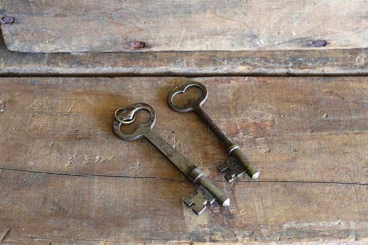 Antique Skeleton Key Necklace DIY House of Hawthornes