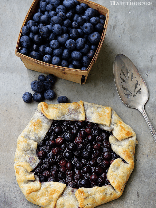 BLUEBERRY CROSTATA RECIPE Story