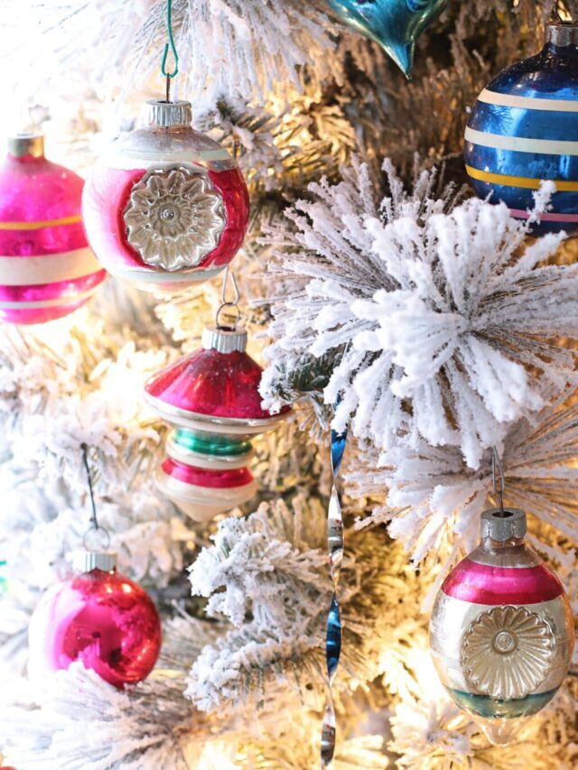 VINTAGE CHRISTMAS ORNAMENT STORAGE TIPS (Story)