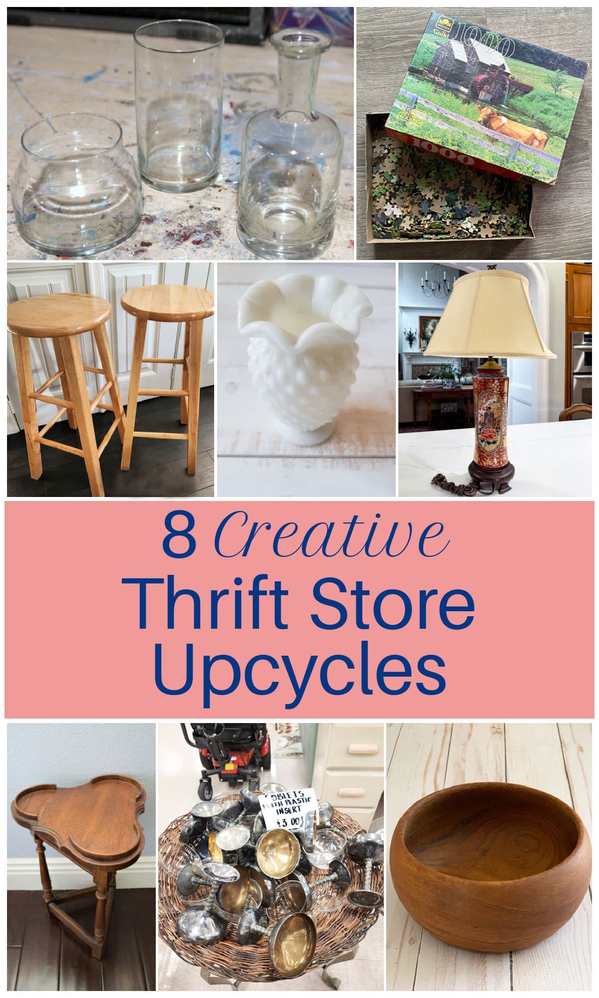 Learn how to turn forgotten thrift store finds into stunning statement pieces.