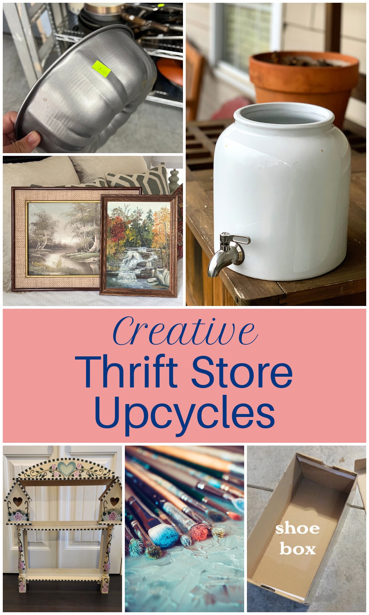 6 creative thrift store upcycles